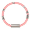 thumbnail image 3 of Anti Static Wrist Strap, Pink Waterproof Washable 8 Rings Silicone Bracelet Comfortable Wearing Safe Reliable  For Running, 3 of 8