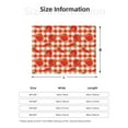 thumbnail image 5 of Yiaed Tomatoes And Chili Print Blanket Throw Blanket Soft Cozy Flannel Blanket for Home Bed Sofa Couch Chair-60"x50", 5 of 6