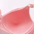 thumbnail image 6 of Tbopshirt Bras for Women Plus Size,Wirefree Padded Bra Push Up,Embroidered Glossy Comfortable Breathable Bra Underwear No Rims,Women's T-Shirt Bras, 6 of 7