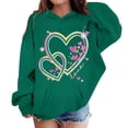 thumbnail image 2 of NordicNest Girls Hooded Sweatshirt Soft Casual Pullover With Pocket For Play And School Hooded Jacket Girls, 2 of 4