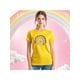 thumbnail image 1 of Playera Blusa De Mamá Estilo Arcoiris – Amor, Arcoíris y Corazones en Cada Suspiro Color Amarillo Talla Mediana Marca Emil SaEs, 1 of 4