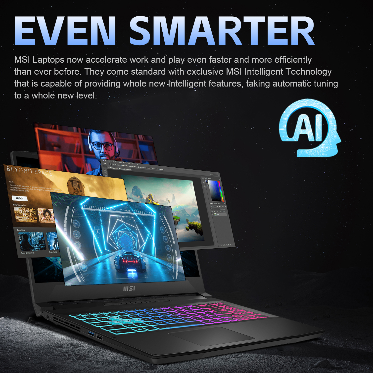 MSI Katana i7 RTX 4060 PremiumLaptop, 15.6
