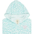 thumbnail image 6 of Billabong Kids' Girls' Youth The Shore Wave Print Lightweight Hoodie Shirt (Large, Seafoam), 6 of 7