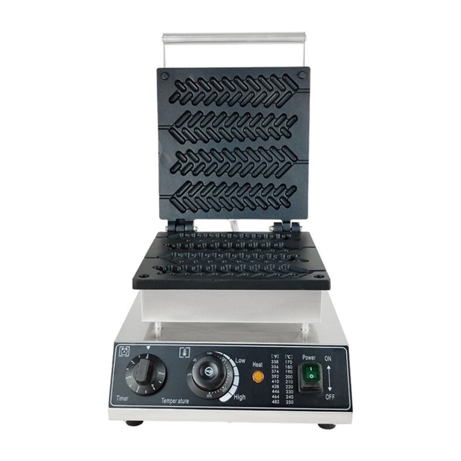 Electric Waffle Maker 4PCS Wheat Type Waffle Machine 1600W Waffle Making Machine