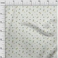 thumbnail image 2 of oneOone Cotton Poplin Lime Fabric Leaves Watercolor Sewing Fabric By The Yard Printed Diy Clothing Sewing Supplies 42 Inch Wide, 2 of 4