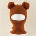 thumbnail image 2 of XIMIN Baby Toddler Winter Warm Balaclava Windproof Hat Scarf Indoor Outdoor Hood Neck Warmer Scarf Hat Boys Girls Beanies for Kids Knit Warm Beanie Hat, 2 of 4
