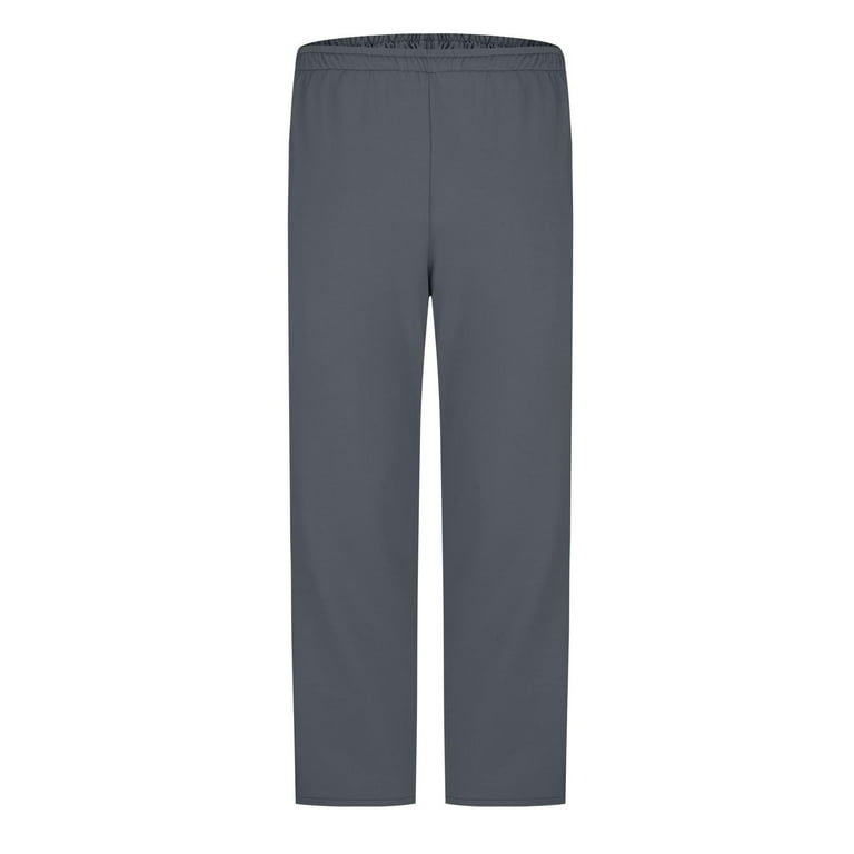 【GRAY】Side open sweat pants Mens Sweatpants Side Full Zippers Open Down Tear Away Pants Wide