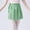 Green, variant on Elvqul Womens Elastic Waist Skirt Mini Skirts Flowy Army Green Tiered Short Skirts for Women Summer