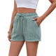 thumbnail image 4 of Pantalones Cortos Texturizados Activewear Lounge Verde Oscuro M, 4 of 10