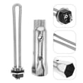 thumbnail image 3 of Miangastore 1 Set Electric Rv Water Heater Element Anode Rod With Wrench Socket For Camper Hot Water Heater For Small Electric Water Heaters And Suburban Rv Water Heater Parts, 3 of 9
