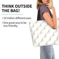 thumbnail image 2 of Fotbe Leopard Print Bolsa Tote Estética de Lona con Estampado para Mujer - Bolsa Reutilizable de Hombro Casual para Vacaciones, Compras, Trabajo y Gimnasio, 2 of 8