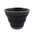 thumbnail image 4 of SAMMART 10L/2.6 Gallon Collapsible Plastic Bucket - Foldable Round Tub - Portable Fishing Water Pail - Space Saving Outdoor Waterpot, size 31cm dia, 4 of 7