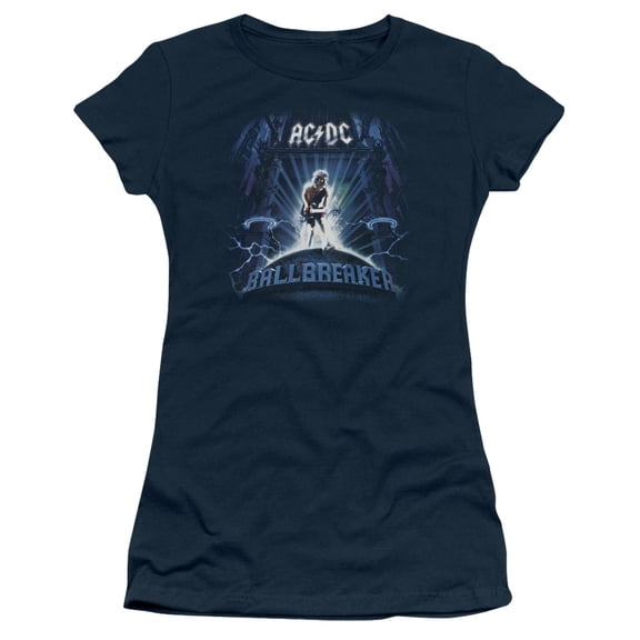 Acdc - Ballbreaker - Juniors Teen Girls Cap Sleeve Shirt - XX-Large