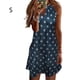 thumbnail image 5 of Vestido informal Minnieouse bohemio elegante vestido playero vacaciones verano Azul oscuro S, 5 of 6