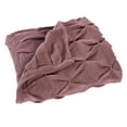 thumbnail image 2 of Modern Threads Embellished Acrylic Adult Throw Blanket, 50" x 60", Samira, Rosewood, 2 of 3