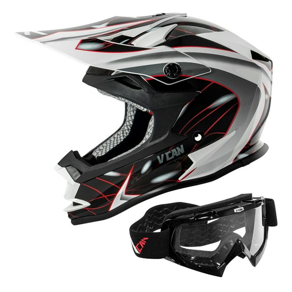 VCAN Off-Road Motorcycle Helmet