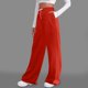 thumbnail image 1 of WILLBEST Pantalones Casuales elegantes para Mujer, Pantalones Deportivos Cómodos de Cintura Media, Uso Diario para Fitness de Verano Extra Grande, 1 of 5