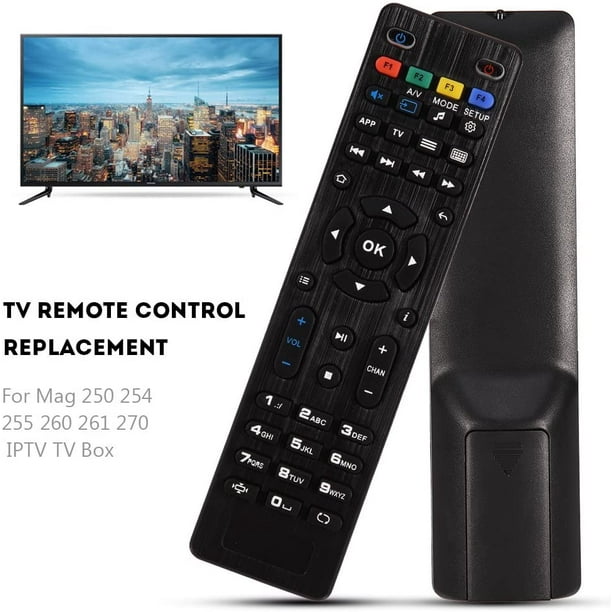 TV Box télécommande remplacement TV contrôleur pour Mag 250 254 255 260 261  270 IPTV TV Box 