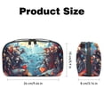 thumbnail image 5 of Hearts Battle Portable Oxford Cloth Charger Case with Waterproof Design - 5.9x9.44x3.14 in - PC Case, Storage Pouch, Cable Organizer Desk, Cable Box Organizer, 5 of 6
