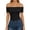 Black, variant on MOYIKO Off The Shoulder Tops for Women Short Sleeve Slim Fit Shirts Basic Clothes 2026 Fashion