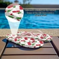 thumbnail image 4 of POLERO Womens Cute Cherry Flip Flops Slip On Cushion Yoga Mat Soft Thong Sandals for Walking, 4 of 7