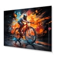 thumbnail image 2 of Designart "Bicycle modern Fusion An" Transportation Metal Wall Decor, 2 of 5