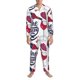 thumbnail image 3 of Balery Red Wine Glass Bottle Pijama para Hombre de Dos Piezas con Manga Larga, Conjunto de Dormir y Descanso Suave con Bolsillos-Large, 3 of 6