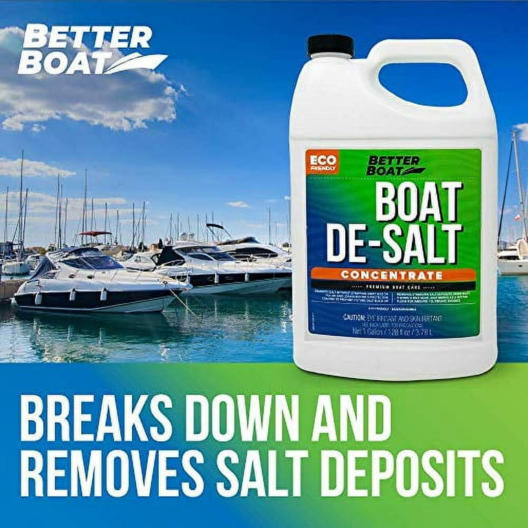 Salty Boater - Salt Remover for Boats - Boat Soap