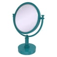 thumbnail image 4 of 8-in Vanity Top Make-Up Mirror 3X Magnification in Polished Brass, 4 of 10