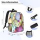 thumbnail image 5 of Easygdp Colorful Easter Eggs Mochila Ligera de 15 Pulgadas para Estudiantes, Mochila Cómoda para la Escuela y Viajes, Correas Ajustables, 5 of 6