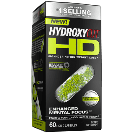HD Weight Loss Supplements, Sustainable Smart Release Energy & Metabolism Booster, 60 Count