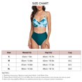 thumbnail image 1 of Split Bikini, Polyester Elastic Bikini Bathing Suit  For Beach, 1 of 7