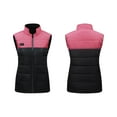 thumbnail image 4 of Womens Heated Jacket Puffer Coat Unisex Casual Patchwork Zipper Four Control 21 Areas Heat Heating Vest USB Charging Vest, 4 of 5