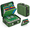 Green, variant on Black Lockable Water Resistant Document Storage Box For Important Papers Passports Files