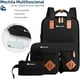 thumbnail image 2 of Mochila Set de 3 Piezas Bluelander, Negro, 2 of 5