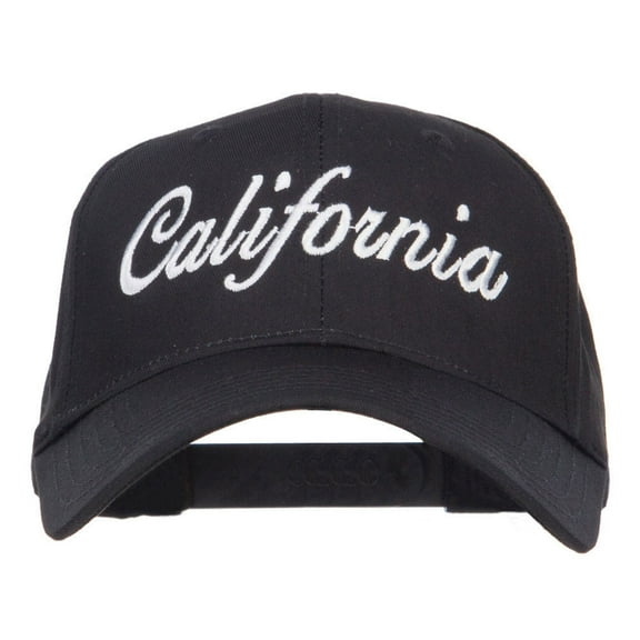California State Embroidered Cotton Twill Cap - Black OSFM