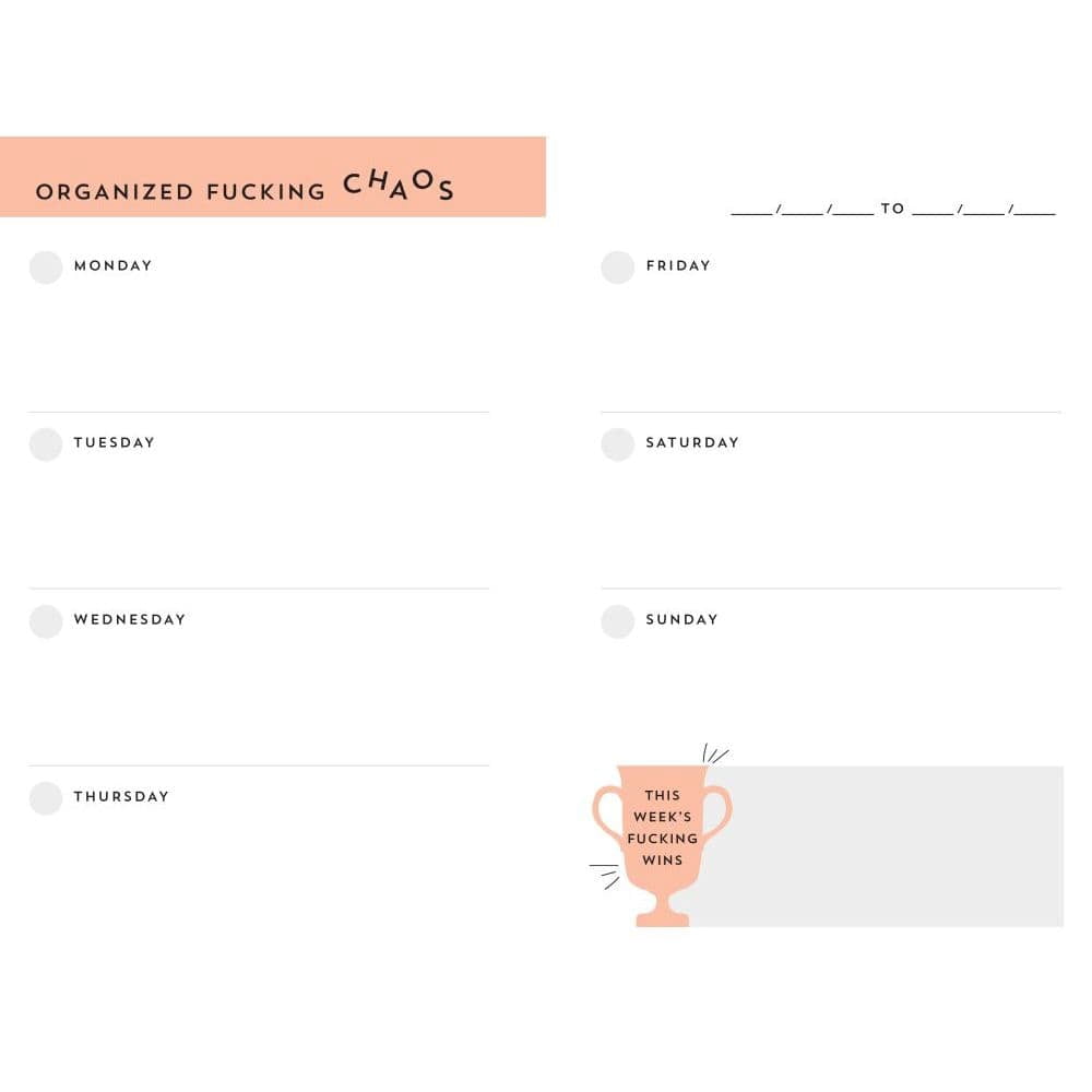 F*ck Cancer Undated Planner: A 52-Week Organizer to Fight Cancer Like a F*cking Boss