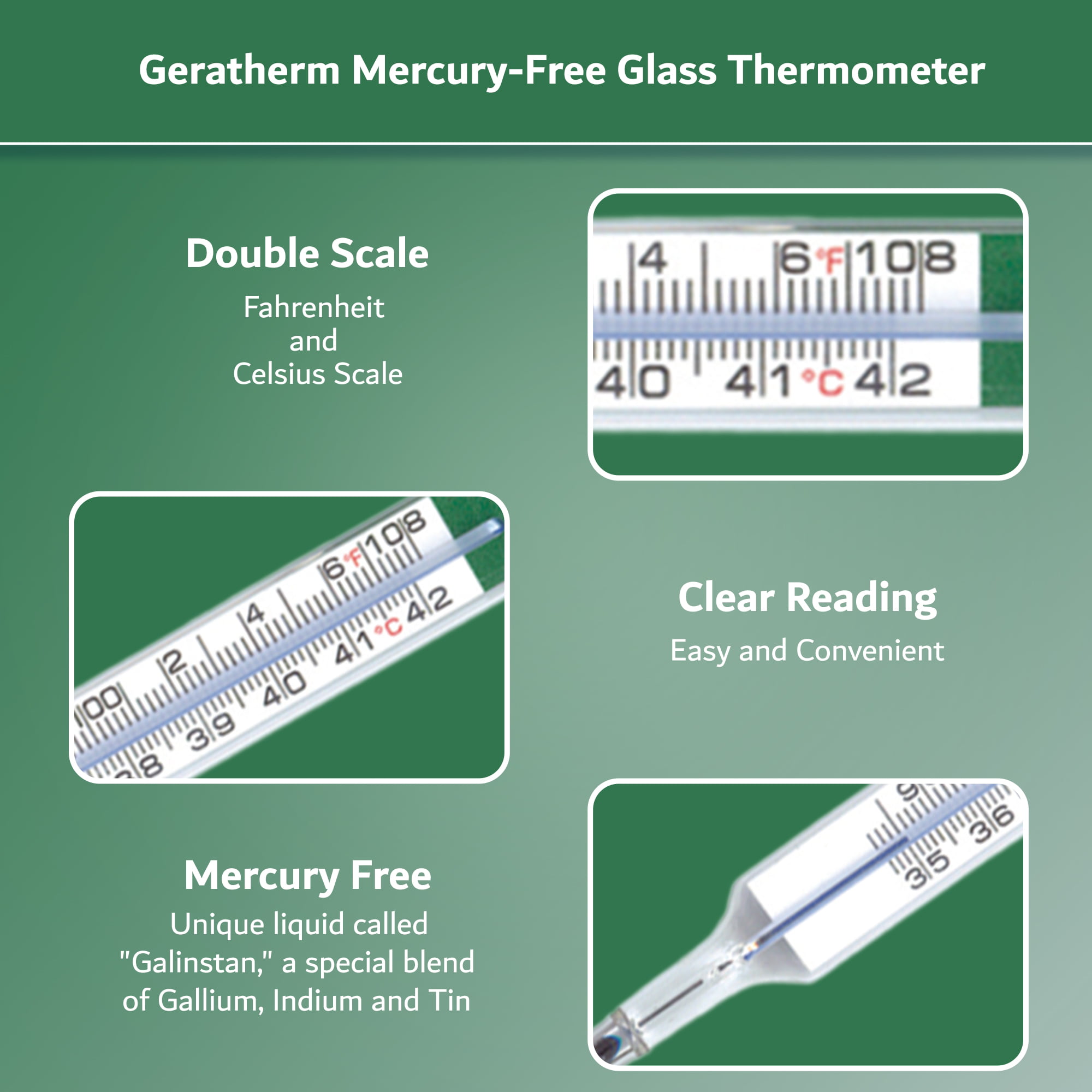 Thermometer analog für Gärtanks (mit Clip) • Brouwland