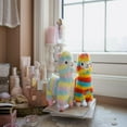 thumbnail image 4 of Dsseng Rainbow Plush Alpaca 9” Llama Stuffed Animals Toy Doll Cute Plush Figures, 4 of 9