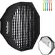 thumbnail image 1 of Reflector Softbox Godox octagonal de 80 cm con rejilla en forma de panal, 1 of 6