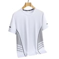 thumbnail image 4 of Uootdi Women's Workout Tops Short Sleeve Mesh Panel Breathable Tops Training Soft Lightweight Gym Tops Gift, 4 of 5