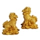 thumbnail image 1 of 1 par de cobre no Fengshui Kylin -lin Qilin God Beast estatua para el Oro 55x7cm Zulema Estatua de Kylin, 1 of 8