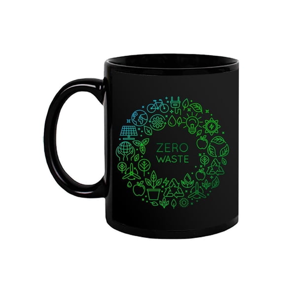 Zero Waste Earth Day Design Mug Unisex's -Image by Shutterstock