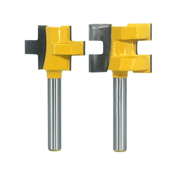 Cortador De Brocas Para Enrutador, Broca Para Enrutador, Pequeña Vibración, 2 Piezas, Fácil Instalación, Buen Revestimiento Para Madera
