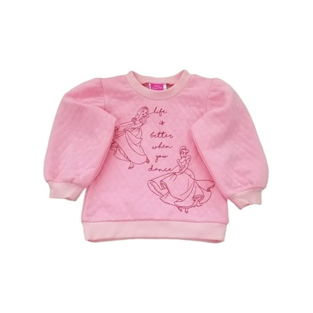 

Disney Princess Toddler Girls Pink Snow White Cinderella Dance Sweatshirt 2T