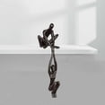 thumbnail image 2 of Resin Couple Figurine Man Lifting Woman Statue Lover Sculpture Ornament Decoration, 2 of 5