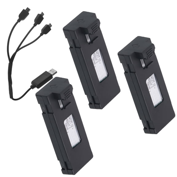 AOOOWER Lightweight ABS 1800mAh Replacement Lithium batteries For E88 E88PRO E89 Models Drones Optimized For Aerial Photography