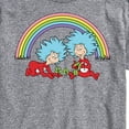 thumbnail image 3 of The Cat in the Hat - Thing 1 2 Rainbow - Men's Short Sleeve Graphic T-Shirt, 3 of 5