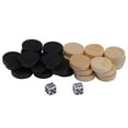 thumbnail image 4 of 32Pcs Draughts, Backgammon  Checkers & Backgammon Chess Pieces  Chess for Board Game, Replacement Draughts Pieces or Backgammon Pieces for Draughts Board Game, 4 of 7