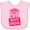 AD-Pink, variant on Inktastic Girls Rule, Boys Drool Girls Baby Bib